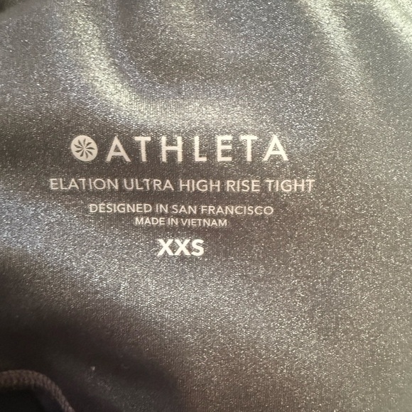Lot of THREE Athleta leggings all size XXS all in excellent like-new condition - Picture 10 of 16